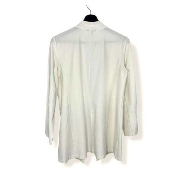 Eileen Fisher Open Front Nylon Blend Cardigan Blazer Small - Picture 4 of 15